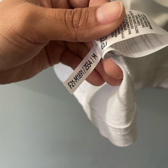 White Long Sleeve Shirt with Kayak Graphic - Picture 7 of 8